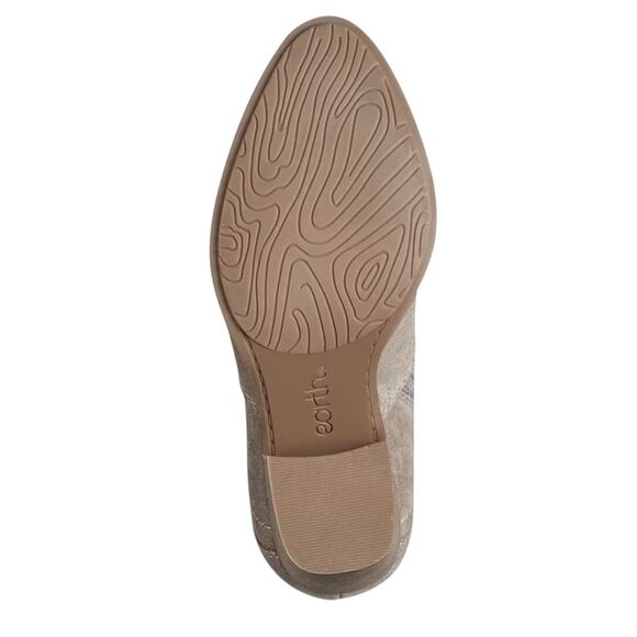 Earth Women's Vine Block Heel Narrow Calf Slouch Boots Taupe Size 9 - Picture 5 of 5